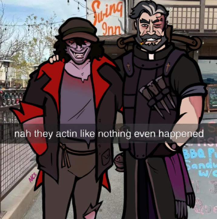 Swing Inn M Sex nah they actin like nothing even happened NCS BBQ Pr Sandy W/