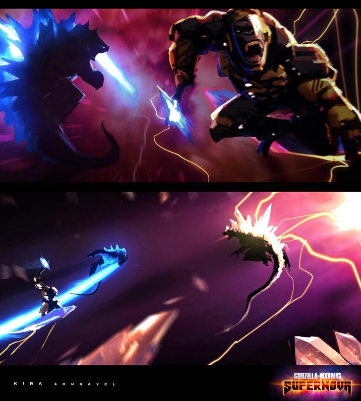 BEAST GODZILLA-KONG KIRA ZHURAVEL SUPERNOVA