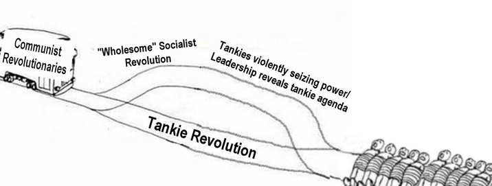 Communist Revolutionaries "Wholesome" Socialist Revolution Tankies violently seizing power/ Leadership reveals tankie agenda Tankie Revolution