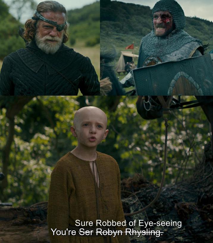 Sure Robbed of Eye-seeing You're Ser Robyn Rhysling.