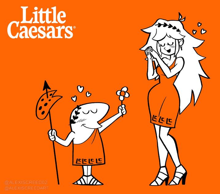Little Caesars @ALEXISCREED02 @ALEXISCREEDART CELL ELE