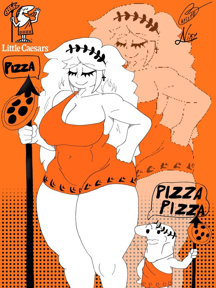 hristo Nix • *** PIZZA PIZZA Little Caesars PIZZA 扒 EEEE 7 7 7 7 7/ ר י ר √57777777