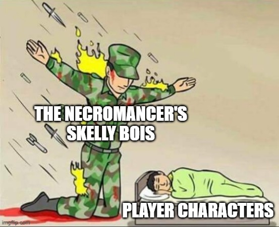 44 THE NECROMANCER'S SKELLY BOIS imgflip.com PLAYER CHARACTERS
