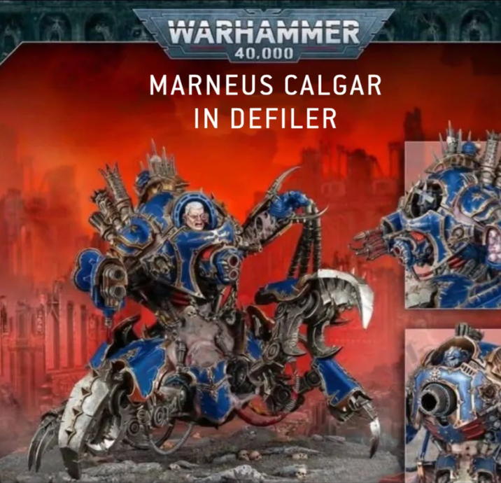 12 WARHAMMER 40.000 MARNEUS CALGAR IN DEFILER