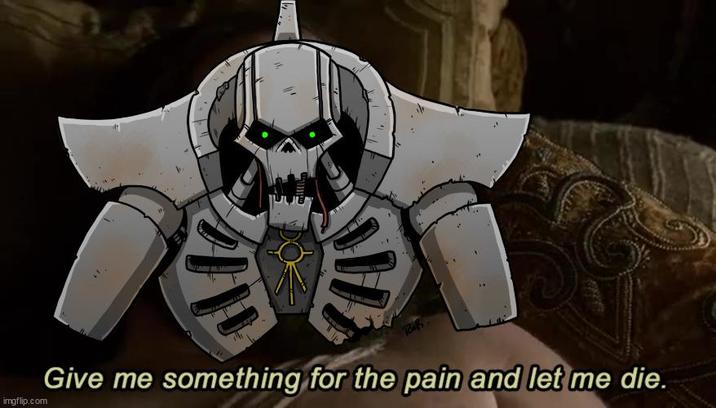 imgflip.com Give me something for the pain and let me die.