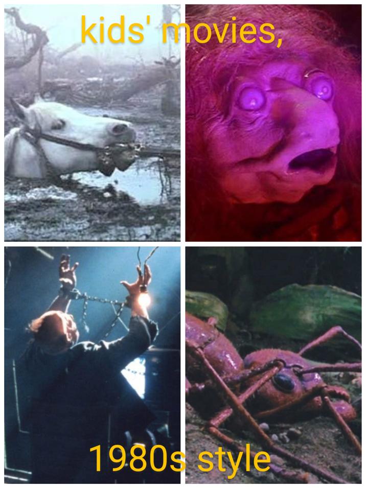 kids' movies, 1980s style