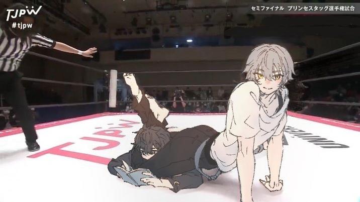 TJPW #tjpw 10 セミファイナル プリンセスタッグ選手権試合