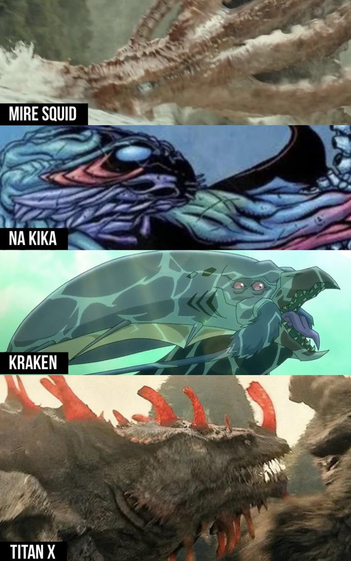 MIRE SQUID NA KIKA KRAKEN TITAN X
