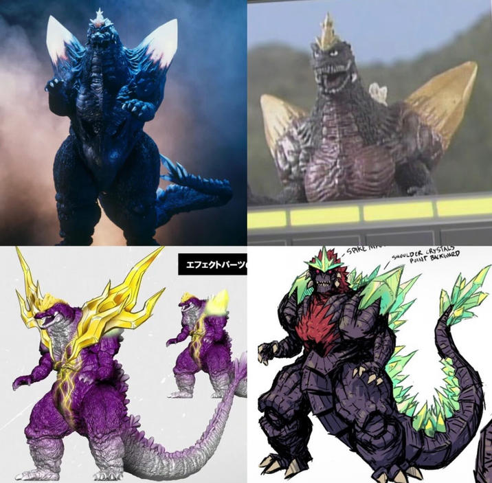 エフェクトパーツ SPIKE N SHOULDER CRYSTALS PUINT BACKWARD