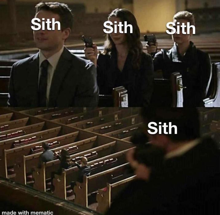 Sith Sith Sith made with mematic Sith