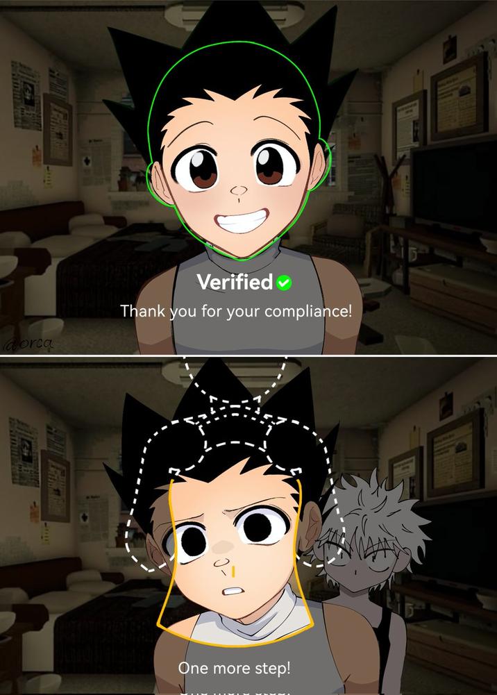 A version of the "one more step" meme. The meme features Gon from Hunter x Hunter.