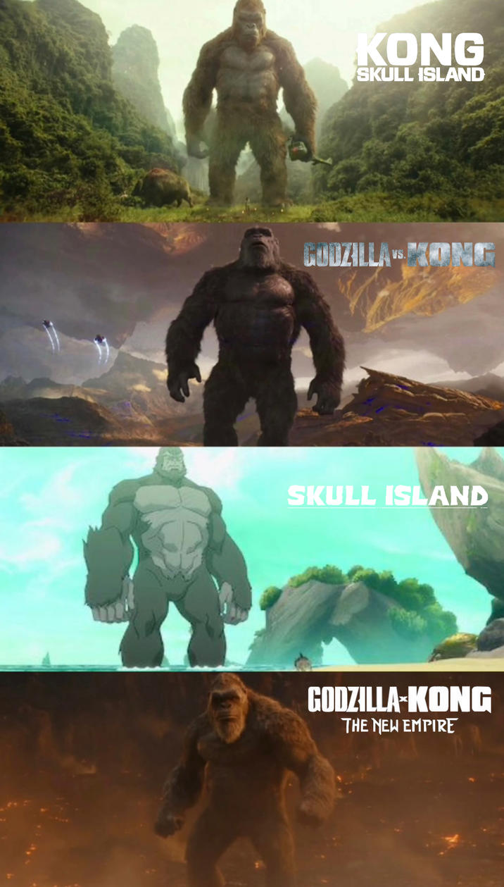 KONG SKULL ISLAND GODZILLA SONG SKULL ISLAND GODZILLA-KONG THE NEW EMPIRE