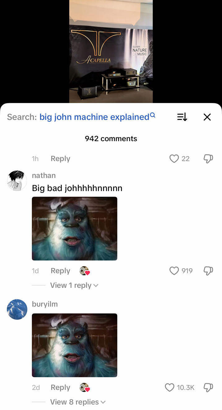 Sulley John Machine Comments 