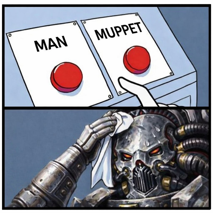 MAN ° MUPPET