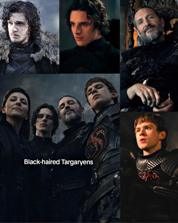 Black-haired Targaryens