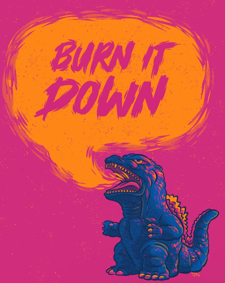 BURN IT DOWN TJN