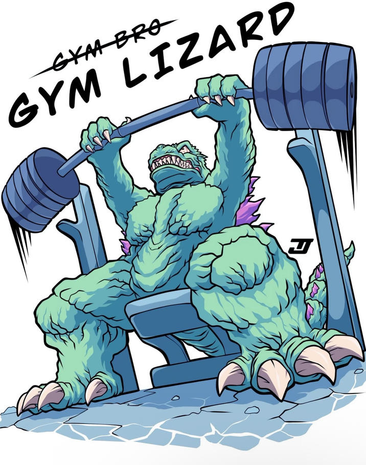 YM BRO GYM LIZARD J