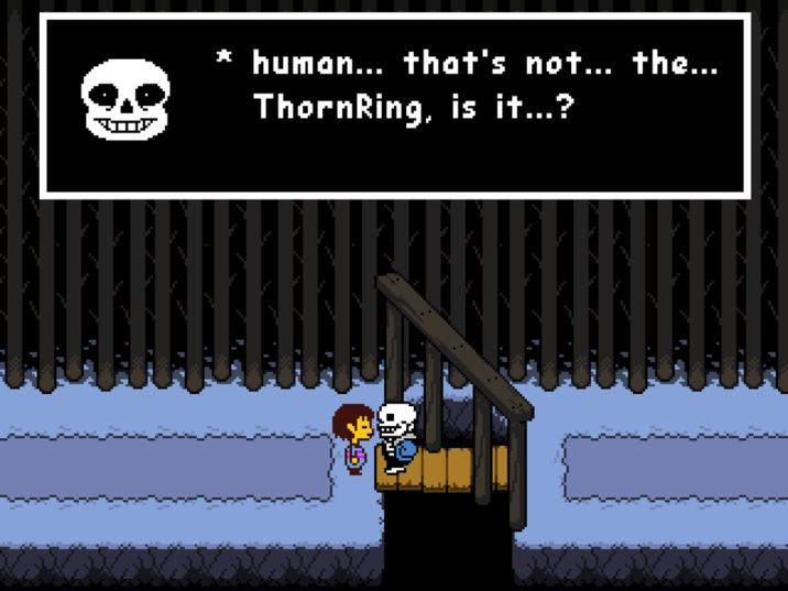 P K human... that's not... the... ThornRing, is it...?