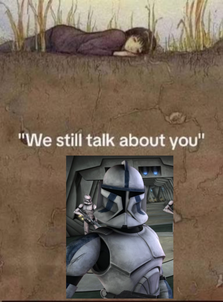 "We still talk about you"