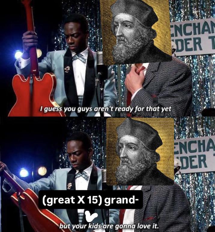 I guess you guys aren't ready for that yet ENCHAN DER T (great X 15) grand- but your kids are gonna love it. ENCHA DER