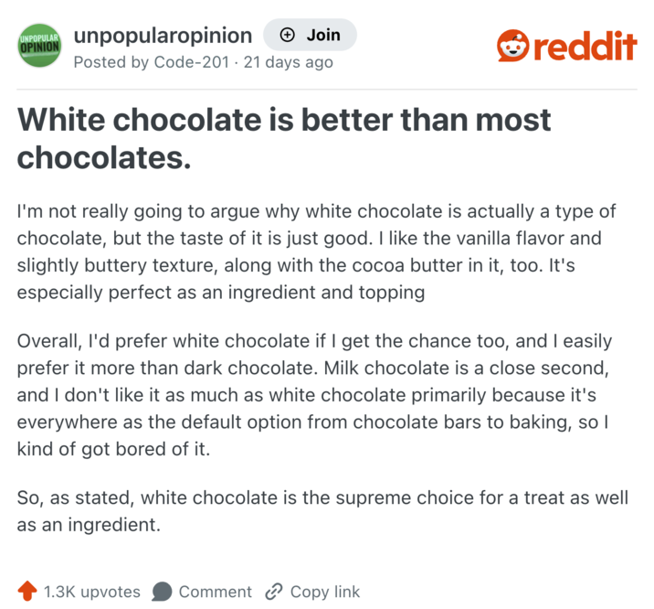 25 Unpopular Opinions That Are Truly Hot Takes | Know Your Meme