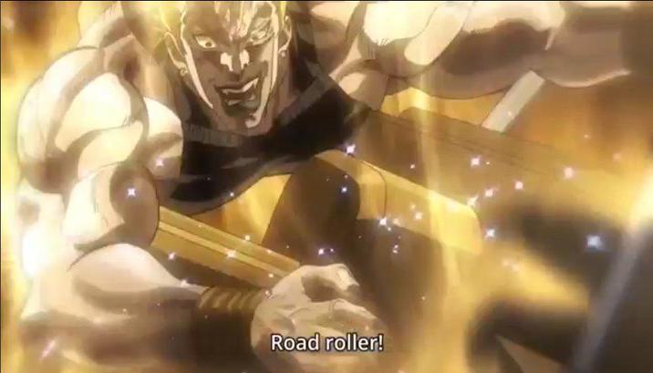 Road roller!