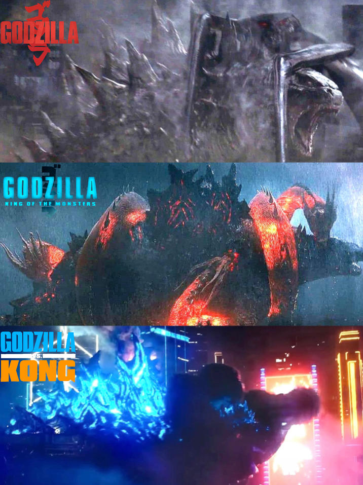 GODZILLA GODZILLA KING OF THE MONSTERS GODZILLA KONG