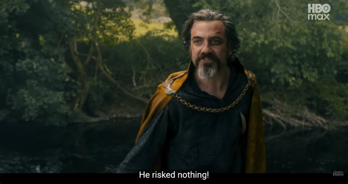 HBO max He risked nothing! GAME of THRONES