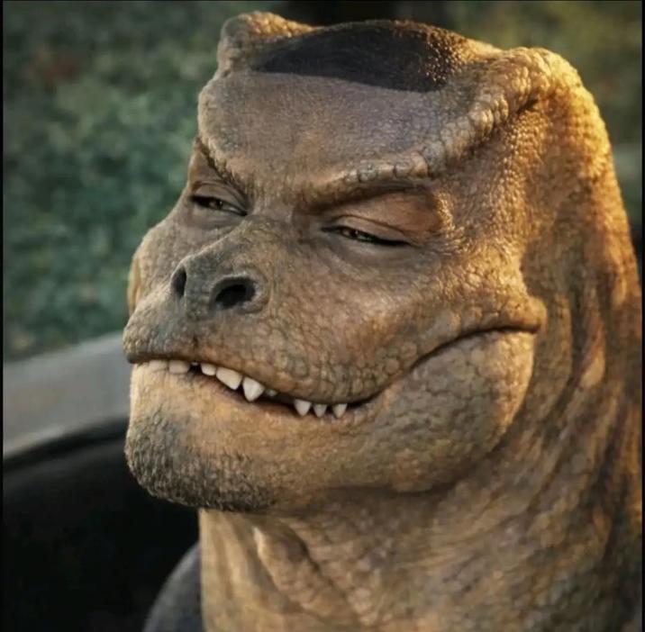 An edit of Cannonhandz resembling a lizard person. The edit is often used to make fun of cannonhandz.