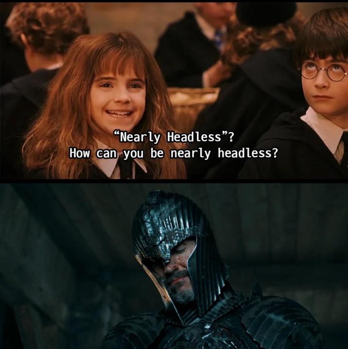 "Nearly Headless"? How can you be nearly headless?