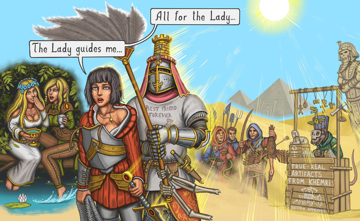 The Lady guides me... All for the Lady... BEST FRIEND FOREVER TRUE REAL ARTIFACTS FROM KHEMR SETIRA APPROVES