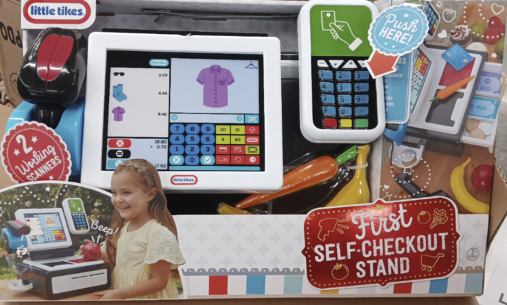 008 little tikes *2* Working SCANNERS Beep! 2.99 4.49 9.42 7 8 9 20 10 4 5 6 5 60 16.90 0.72 1 2 3 F Ө × 0 17.62 little tikes 0 Push HERE! ES 3 LANNER 4 5 6 I 5 19 ENS CARD է Furst SELF-CHECKOUT STAND YEARS