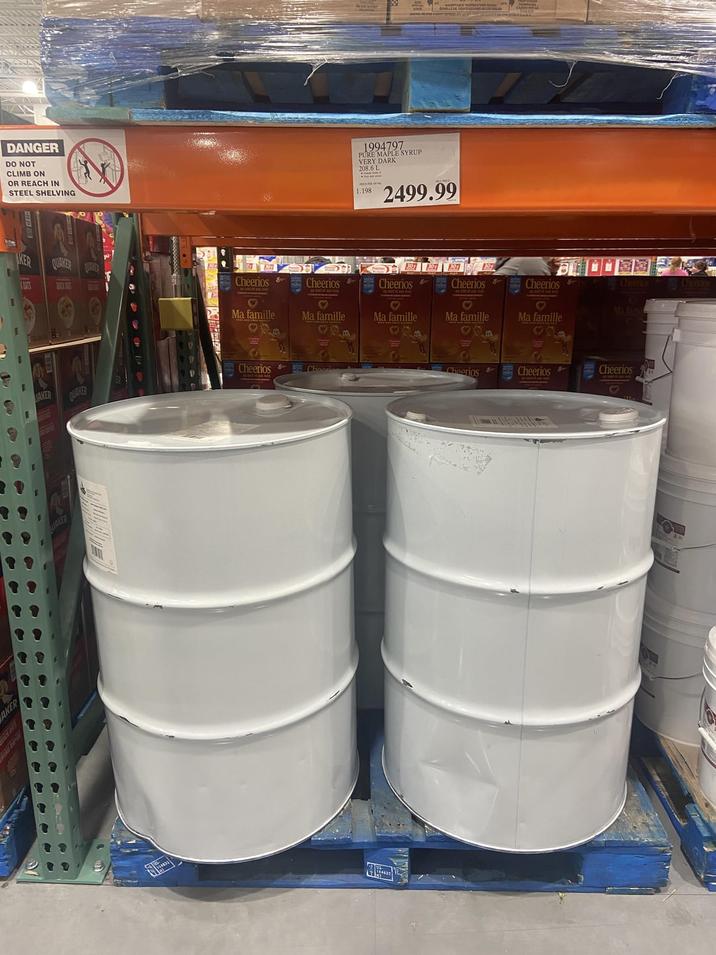 AKER DANGER DO NOT CLIMB ON OR REACH IN STEEL SHELVING JAKER QUAKER QUAKER 1994797 PURE MAPLE SYRUP VERY DARK 208.6 L 1.198 2499.99 30 Cheerios Cheerios Cheerios Cheerios Cheerios Ma funt Ma famille Ma famille Ma famille Ma famille O Ma famille QUAKER Cheerios & Cheeri Cheerios Cheerios Cheerios