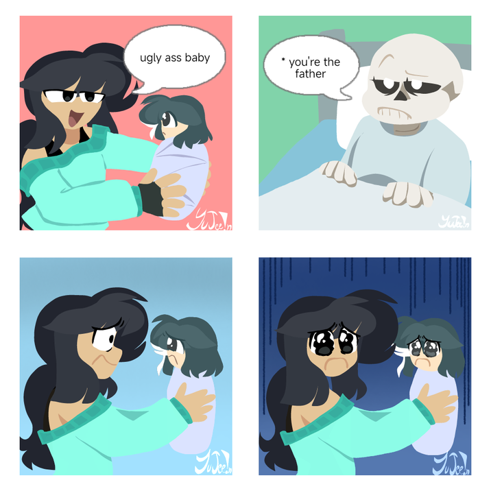 ugly ass baby Ween * you're the father Yueen