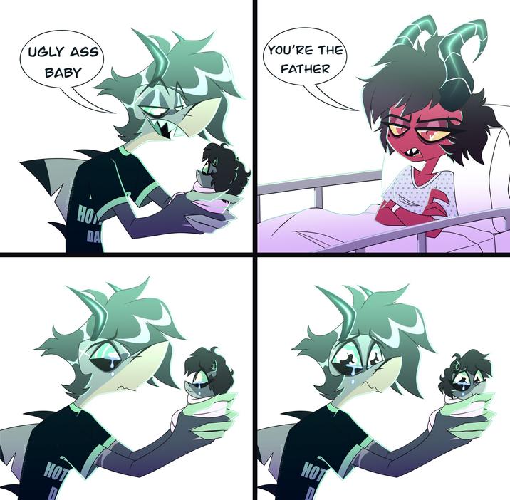 UGLY ASS BABY YOU'RE THE FATHER HOM DA HOT HOT