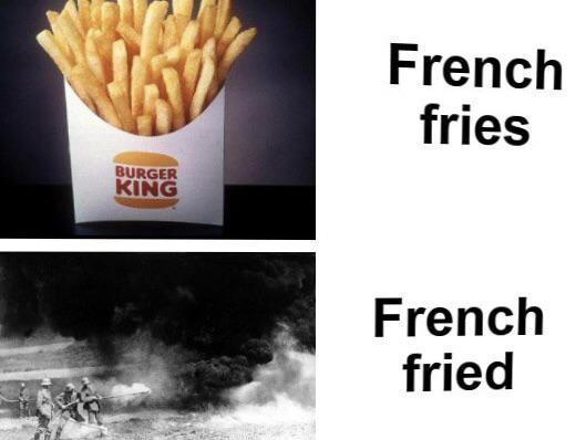 BURGER KING French fries French fried