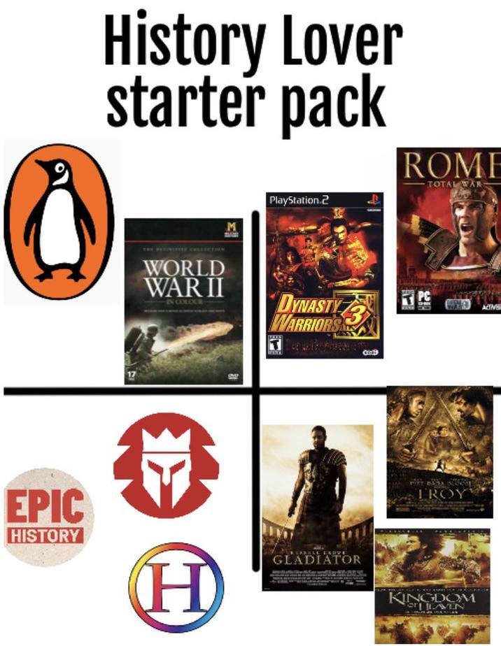 History Lover starter pack PlayStation 2 ROME TOTAL WAR THE DEFINITE CHLLYCTION WORLD WAR II IN COLOUR PC DYNASTY WARRIOR'S ACTIV 3 EPIC HISTORY E H KARLL EXOVE GLADIATOR TROY KINGDOM For LAVEN