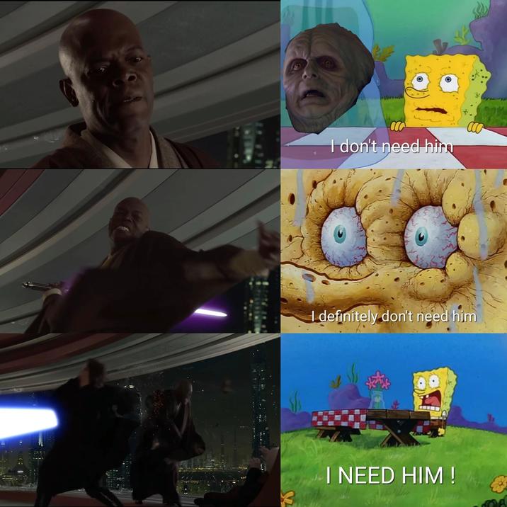 I don't need him 兮 34 CCO I definitely don't need him I NEED HIM! TP