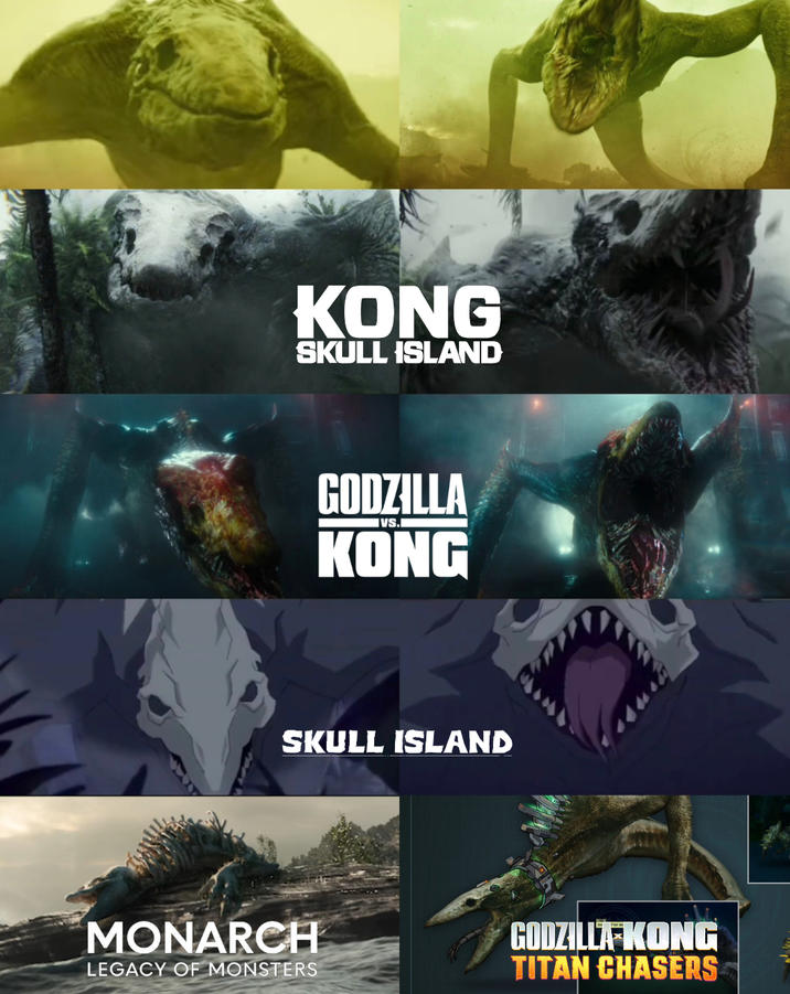 KONG SKULL ISLAND IVS. GODZILLA KONG SKULL ISLAND MONARCH LEGACY OF MONSTERS GODZILLA KONG TITAN CHASERS