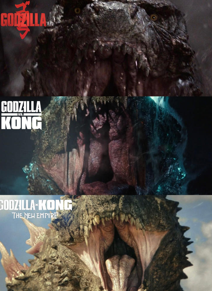 GODZILLA GODZILLA IVS.I KONG GODZILLA KONG THE NEW EMPIRE