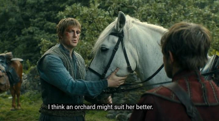 I think an orchard might suit her better.