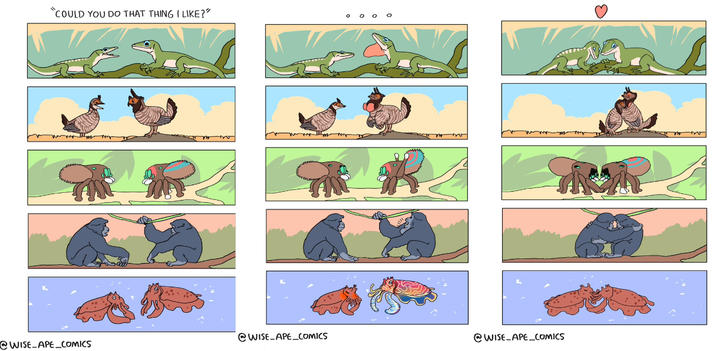 "COULD YOU DO THAT THING I LIKE?" @WISE_APE_COMICS WISE APE COMICS @WISE_APE_COMICS