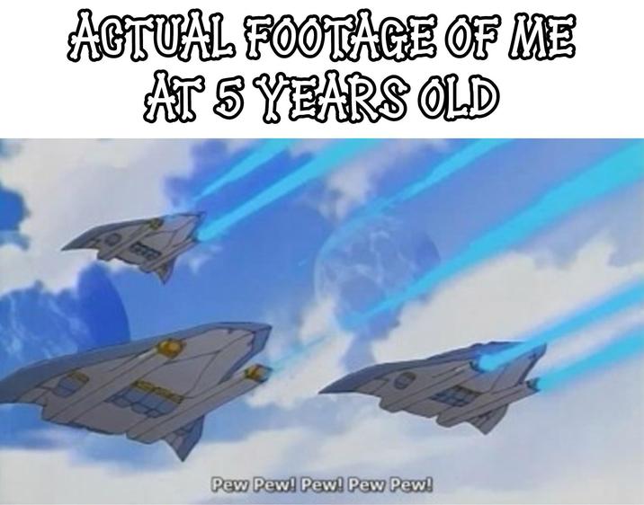 ACTUAL FOOTAGE OF ME AT 5 YEARS OLD Pew Pew! Pew! Pew Pew!