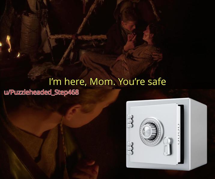 I'm here, Mom. You're safe w/Puzzleheaded_Step468 ОООО