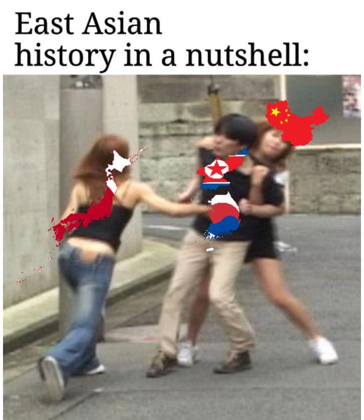 East Asian history in a nutshell: