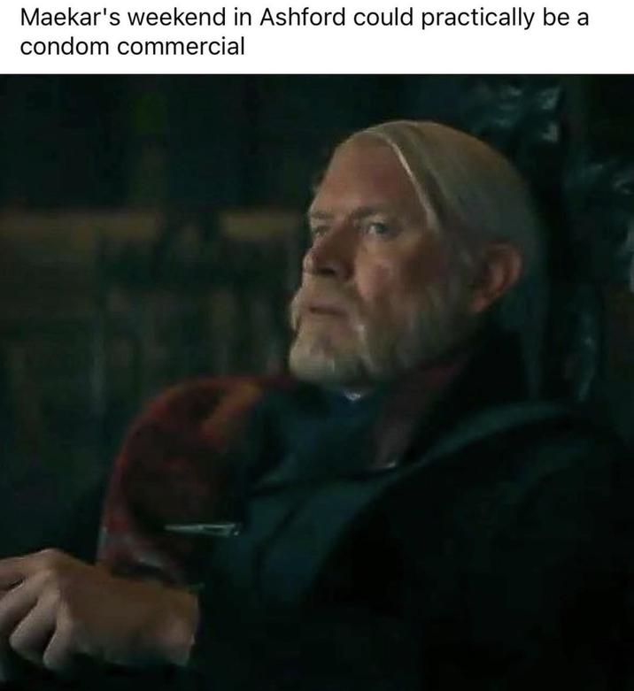 Maekar's weekend in Ashford could practically be a condom commercial