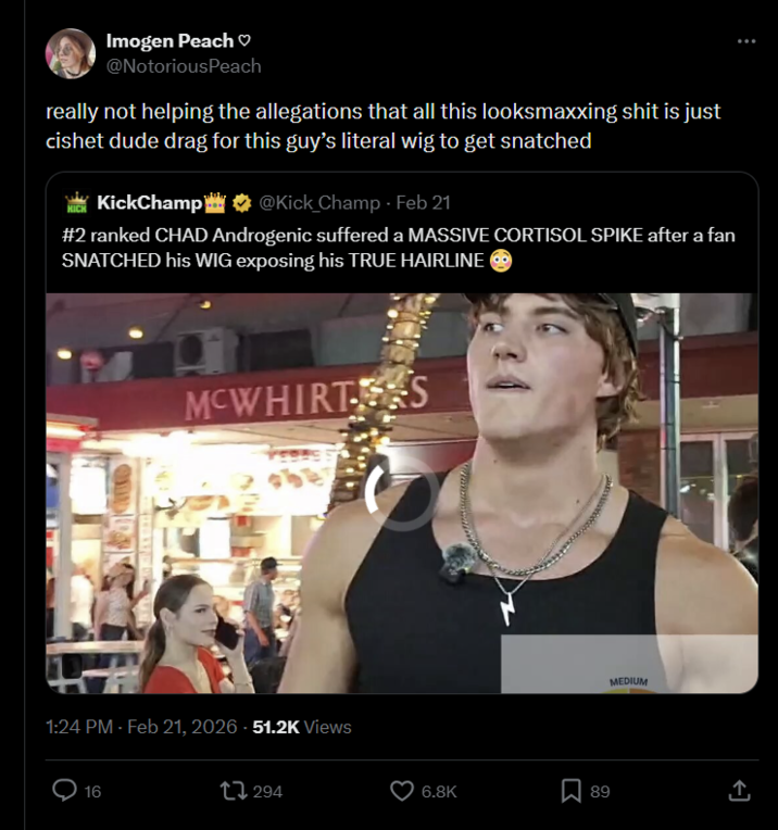 androgenic wig snatch 