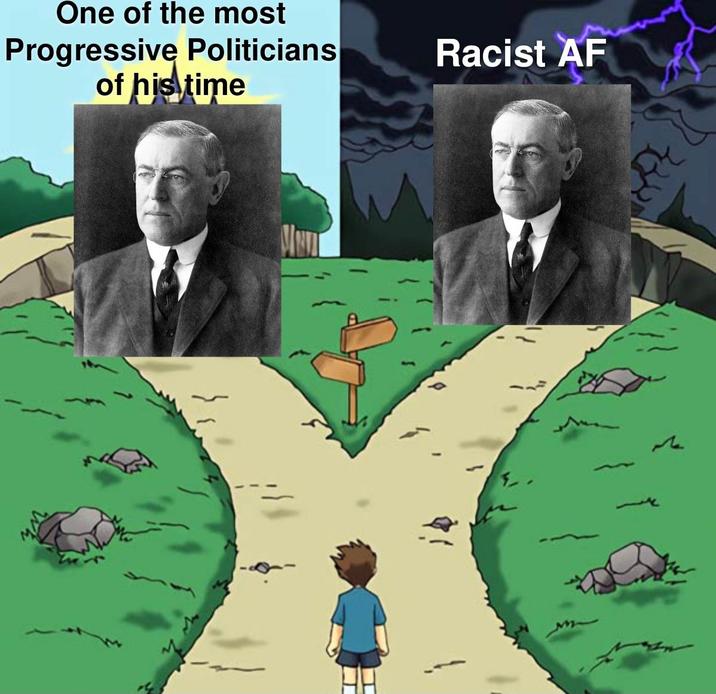 One of the most Progressive Politicians of his time Racist AF