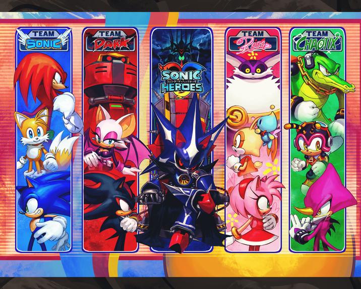 TEAM TEAM SONIC DARK SONIC ソニック・ザ・ヘッジホッグ HEROES TEAM TEAM HAOTIX