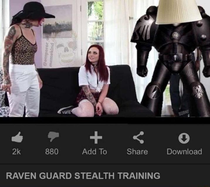 @emperor memekind WARK BURNI + 2k 880 Add To Share Download RAVEN GUARD STEALTH TRAINING